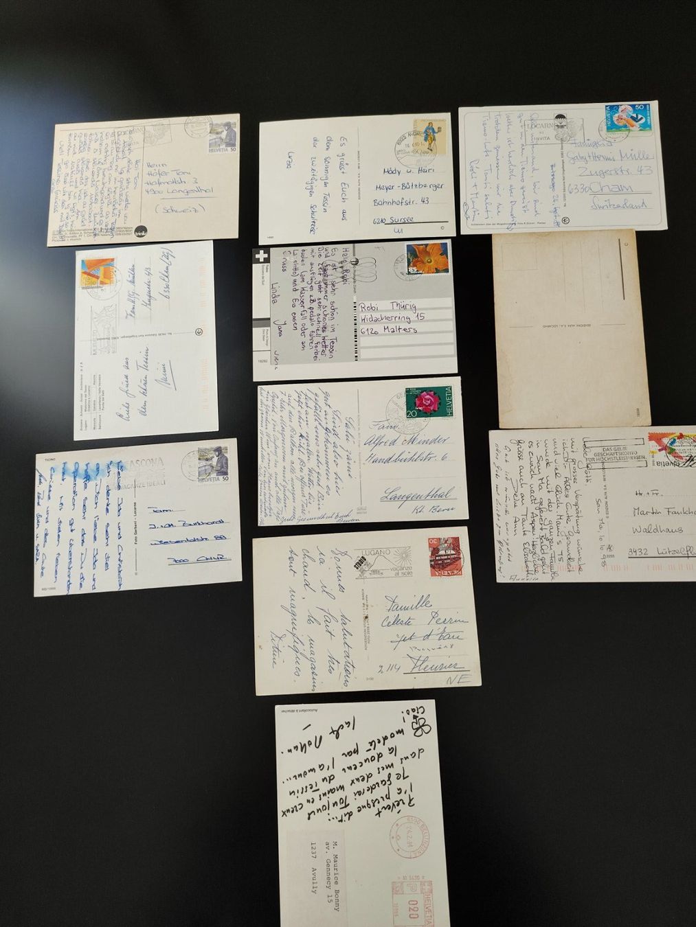 Cartoline postali: 11x Saluti dal Ticino, ab ca. 1971 – Usato da Ohmstal venduto da Lebensfreude05 4