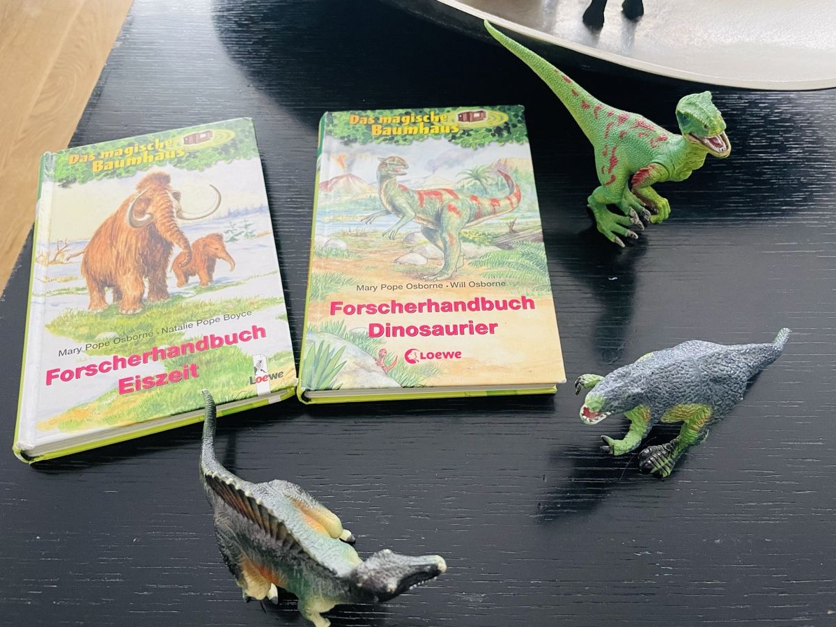 Schleich Spielzeuge: Kinderbücher  + Schleich Dinosaurier Figure – Gebraucht aus Thun von Adrian131