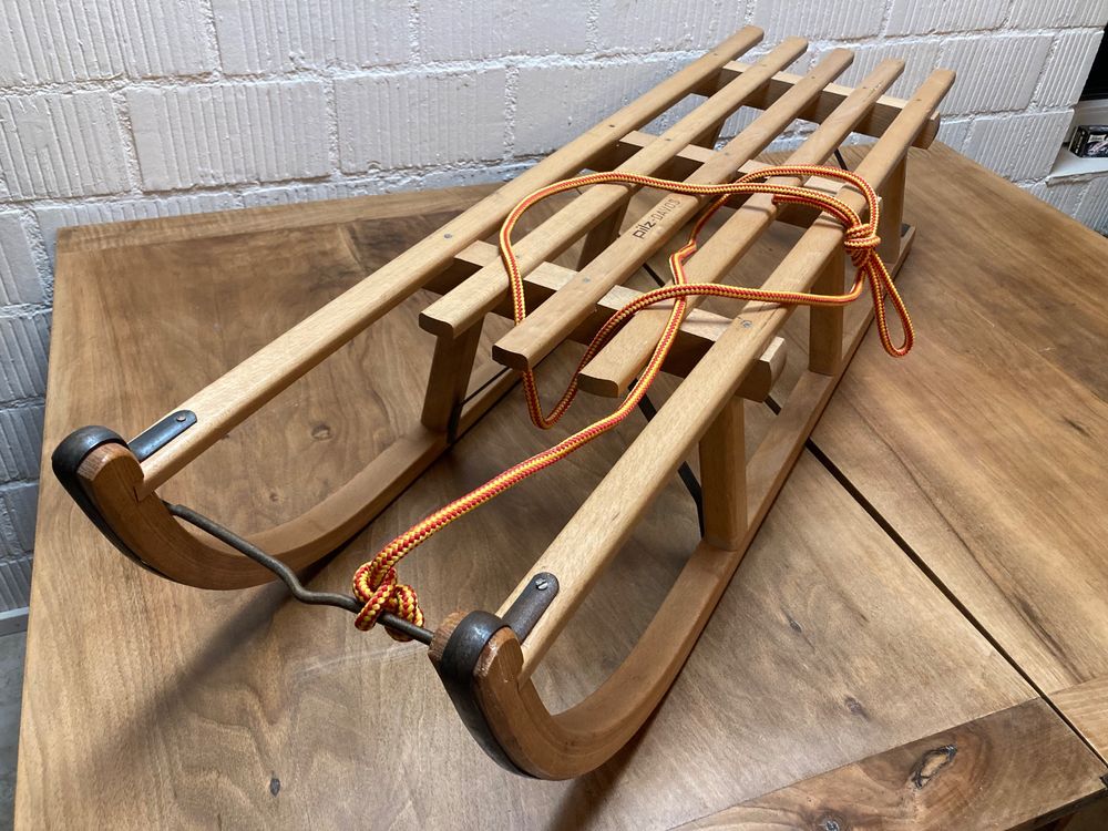 Holzschlitten Davos 110 cm, ungebraucht | Kaufen auf Ricardo