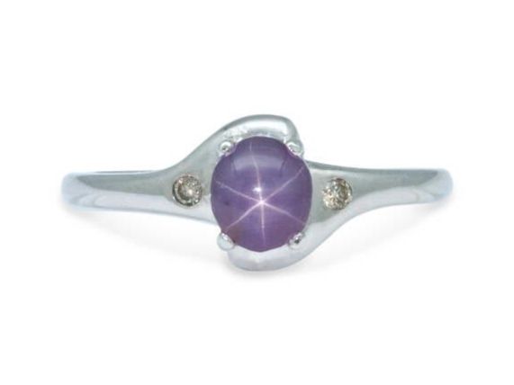 Ringe: Sternsaphir-Ring 1.07ct & Cognac-Brillanten – – Neu und originalverpackt aus Zürich von GOS08 2