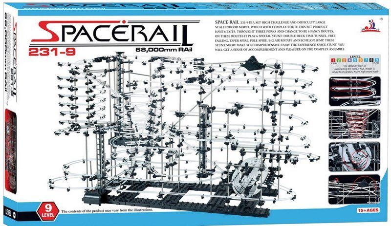 Giocattoli: Murmelbahn / Kugelbahn spacerail "EXTREM" - 35 Meter Bahn – Nuovo e nell'imballaggio originale da Wettingen venduto da Swala 3