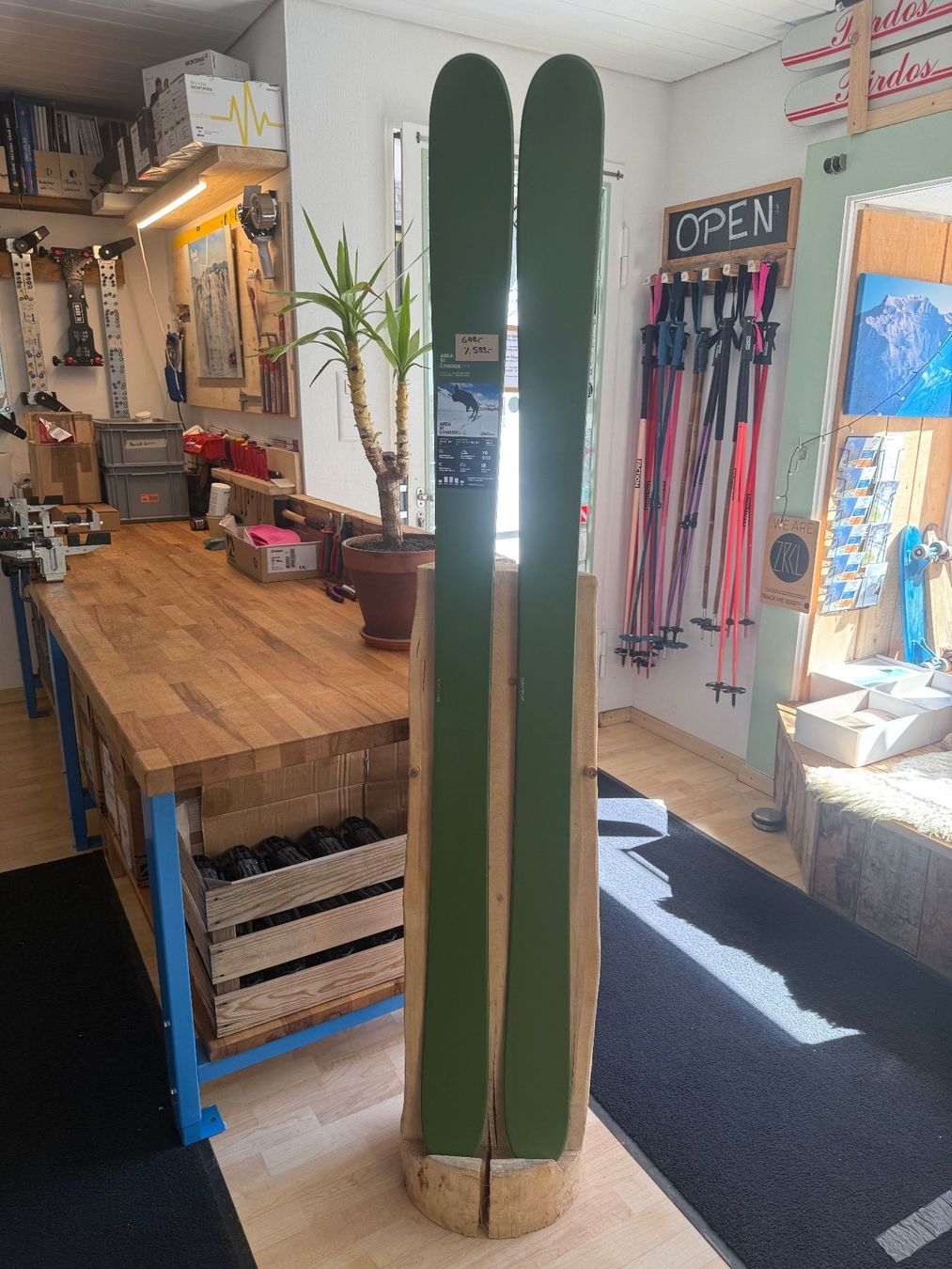 Sci: Candide Skis Area91 171cm – Nuovo e nell'imballaggio originale da Andermatt venduto da Made_In_Andermatt