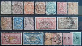Frankreich ex. Kat. 86-100 gest. 1900 & F.M.