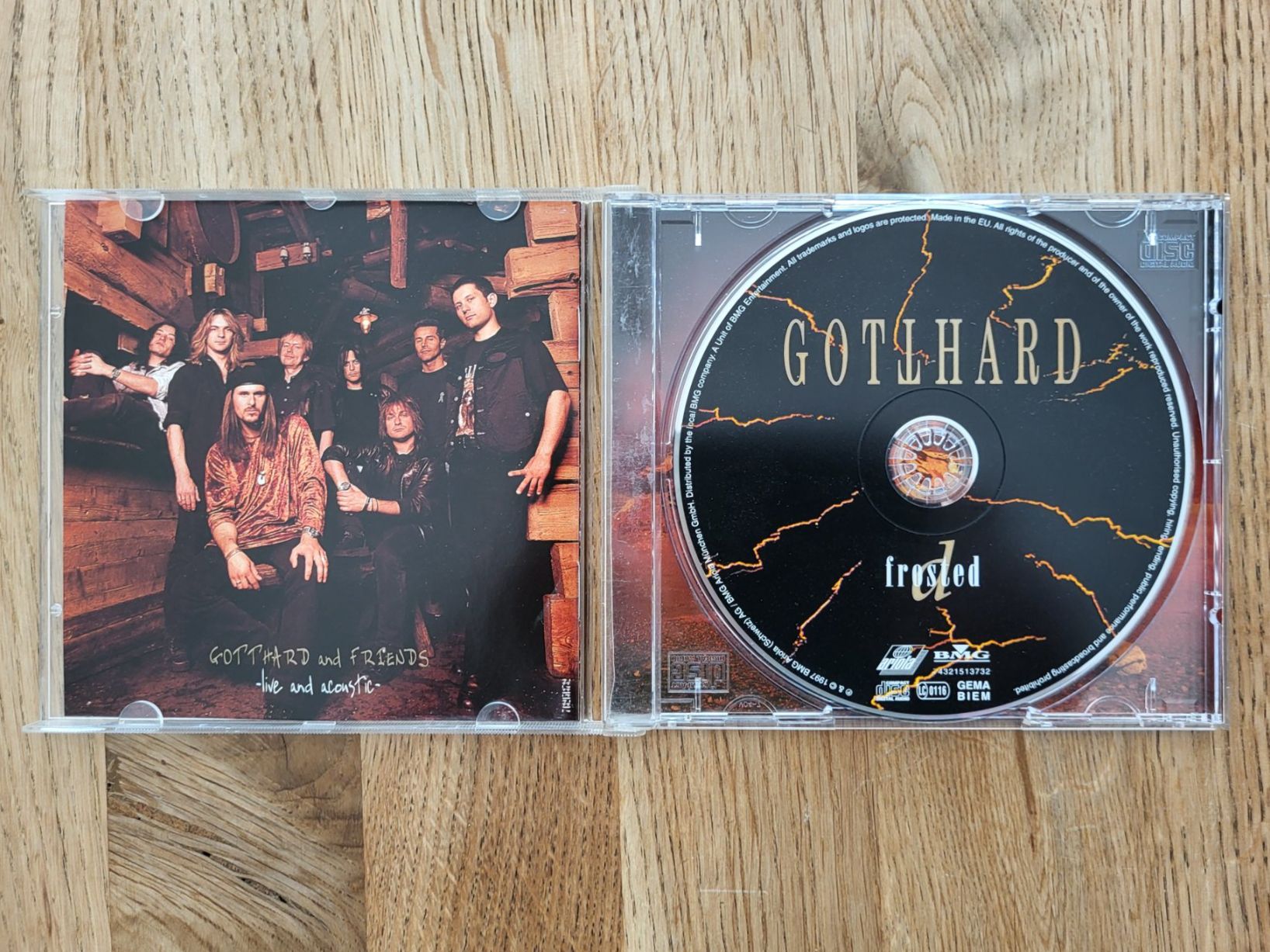 CD: Gotthard - D Frosted - CD – Usato da Waltenschwil venduto da creativeline 2