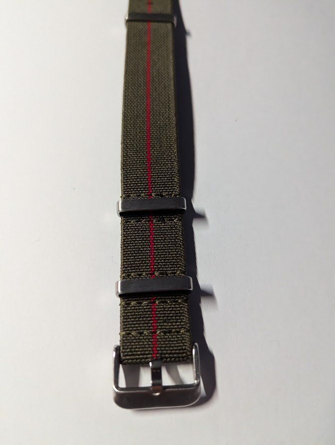Bracciali & Braccialetti: Nylon Elastik Uhrenarmband 22m – Nuovo (secondo la descrizione) da Winterthur venduto da UncleMikha-el 5