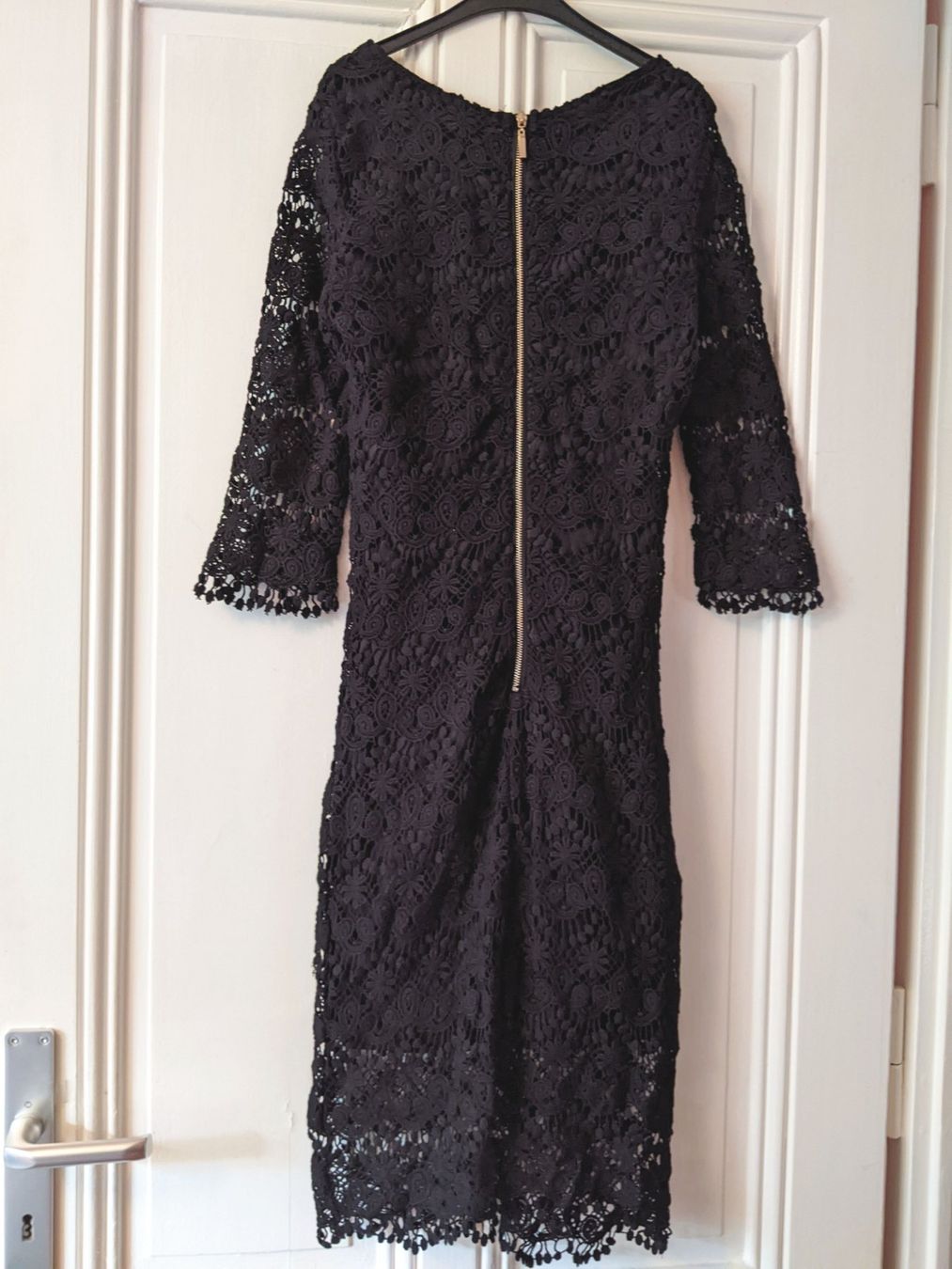 Mint & Berry Vestiti: MINT & BERRY : Robe en grosse dentelle noire S – Nuovo (secondo la descrizione) da Petit-Lancy venduto da lilycerise 4
