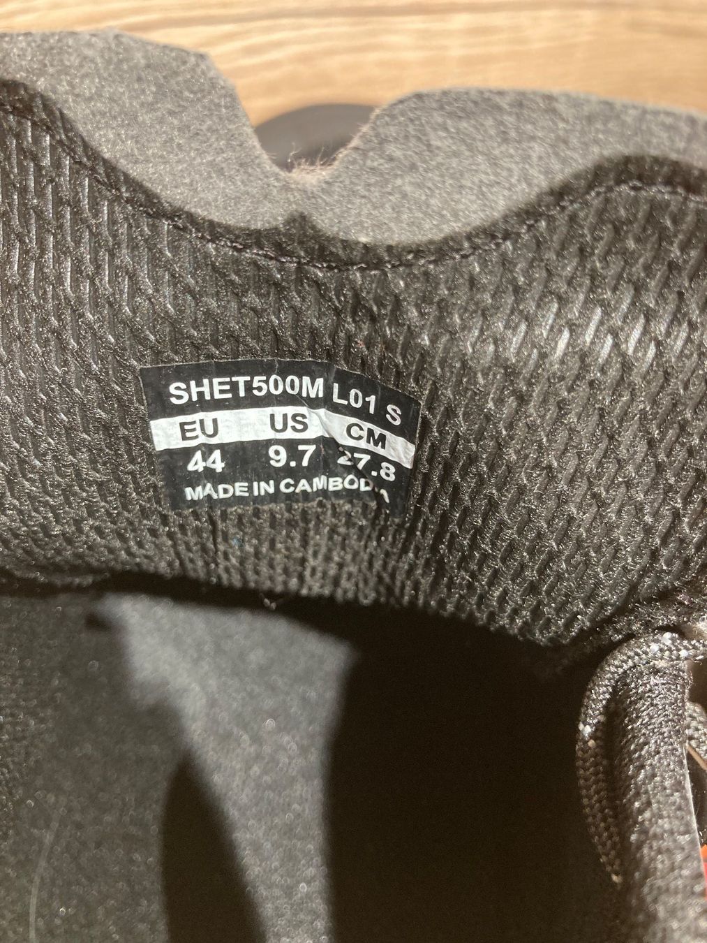 Shimano Herrenschuhe: Shimano  ET5 SH-ET5L Black Gr.44 – Neu (gemäss Beschreibung) aus Lauterbrunnen von Imboden-Bike 2