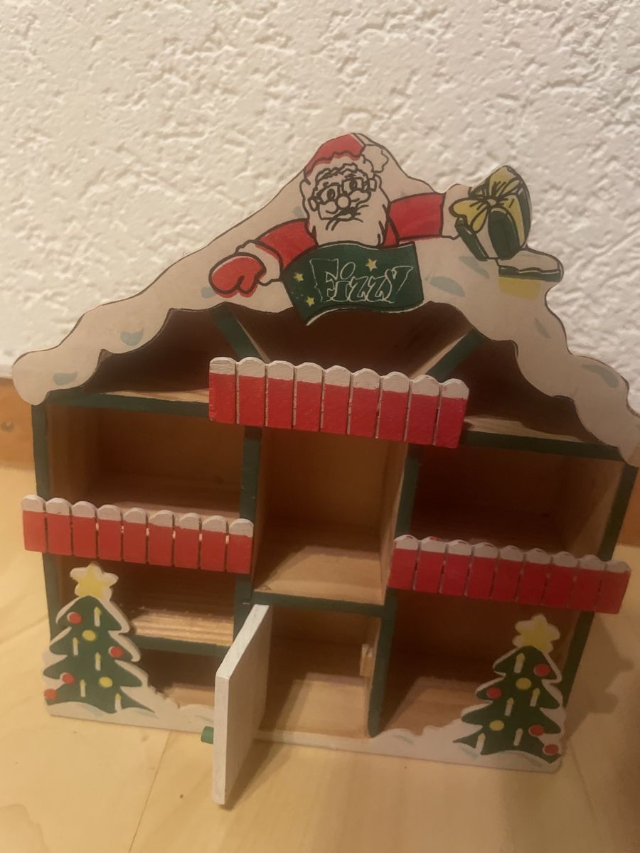 Tutte le decorazioni: Weihnachtshaus (Adventskalender )Holz – Usato da Kaiseraugst venduto da KlausSina 1