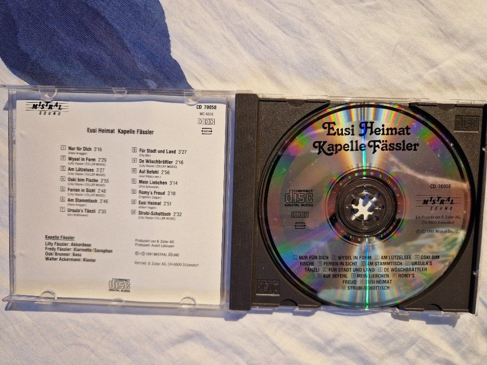 CDs: Kapelle Fässler: Eusi Heimat – Gebraucht aus Brittnau von Zibu 2