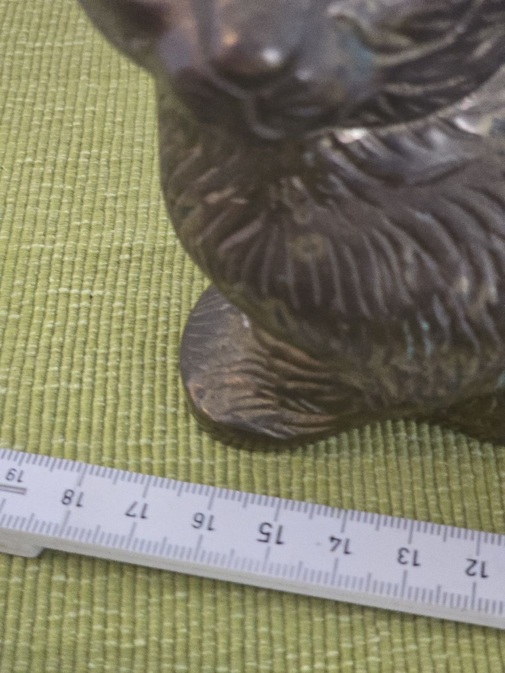 Statuette: Katze Messing sehr schwer – Usato da Thal venduto da Vintagekeller 3