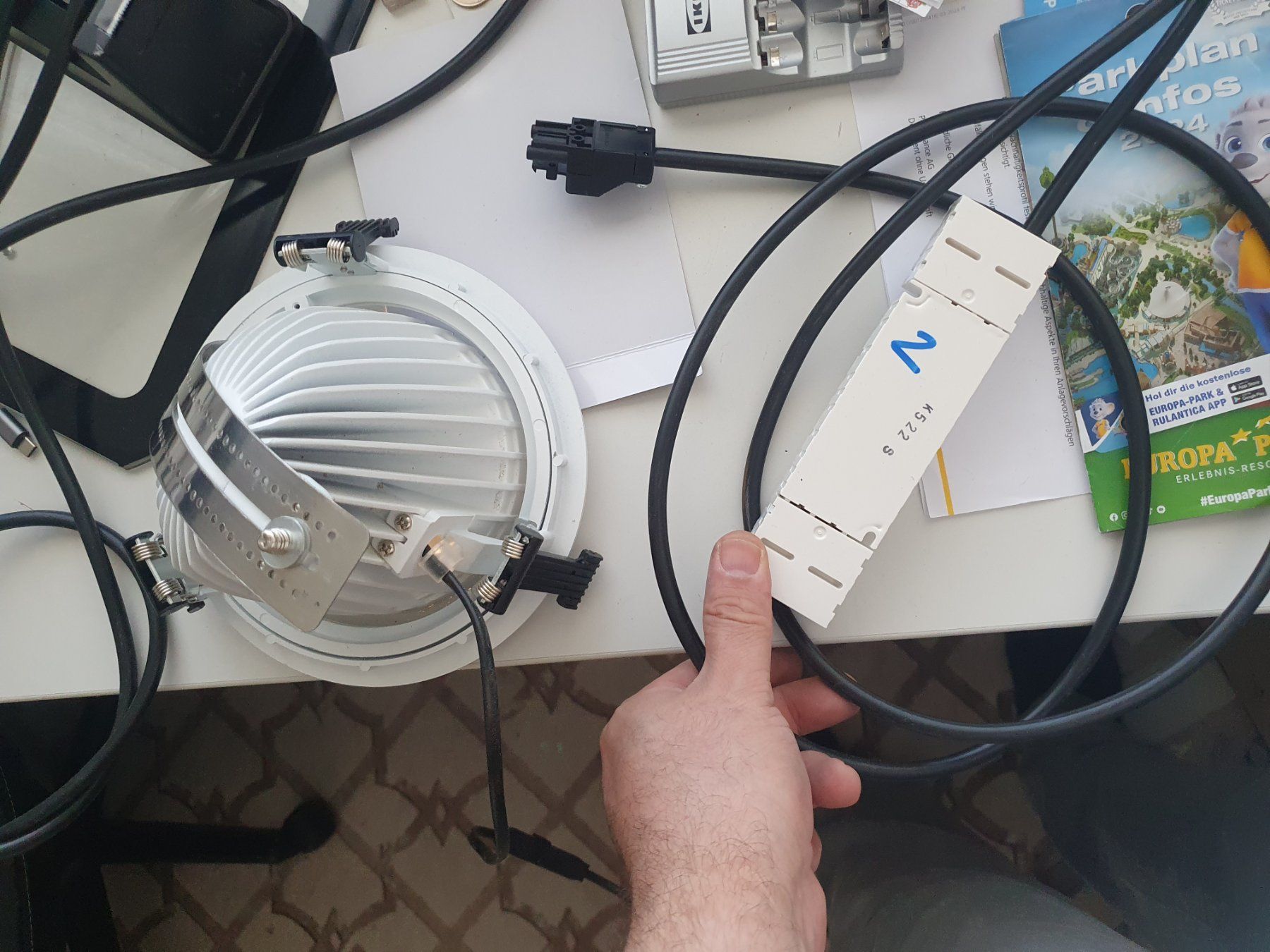 Lampade: LED Deckeneinbauleuchte max franke rex110 Einbaustrahler Spo – Usato da Zürich venduto da eymen20 9