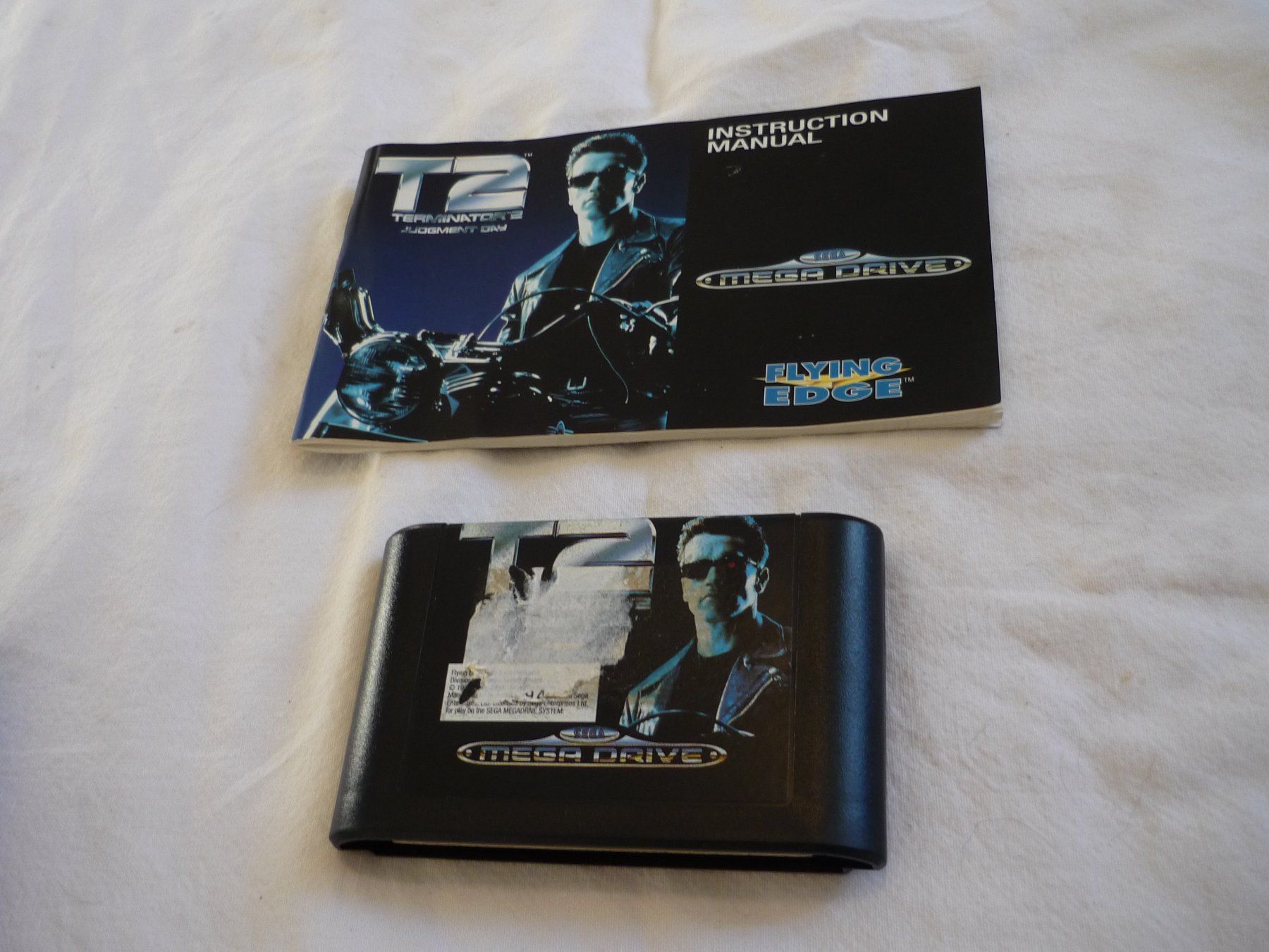 Sega Jeux: Sega Mega Drive - T2 Terminator Judgement Day – D'occasion à Beringen par Flatretriever 1
