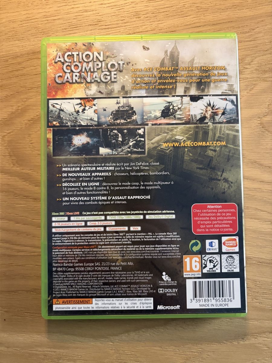 Giochi: Ace Combat Assault Horizon - Xbox 360 – Usato da Pully venduto da FunkyGames 1