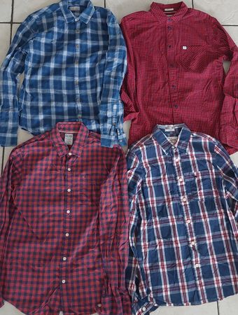 SET CHEMISES S HILFIGER- ABERCROMBIE ET ZARA