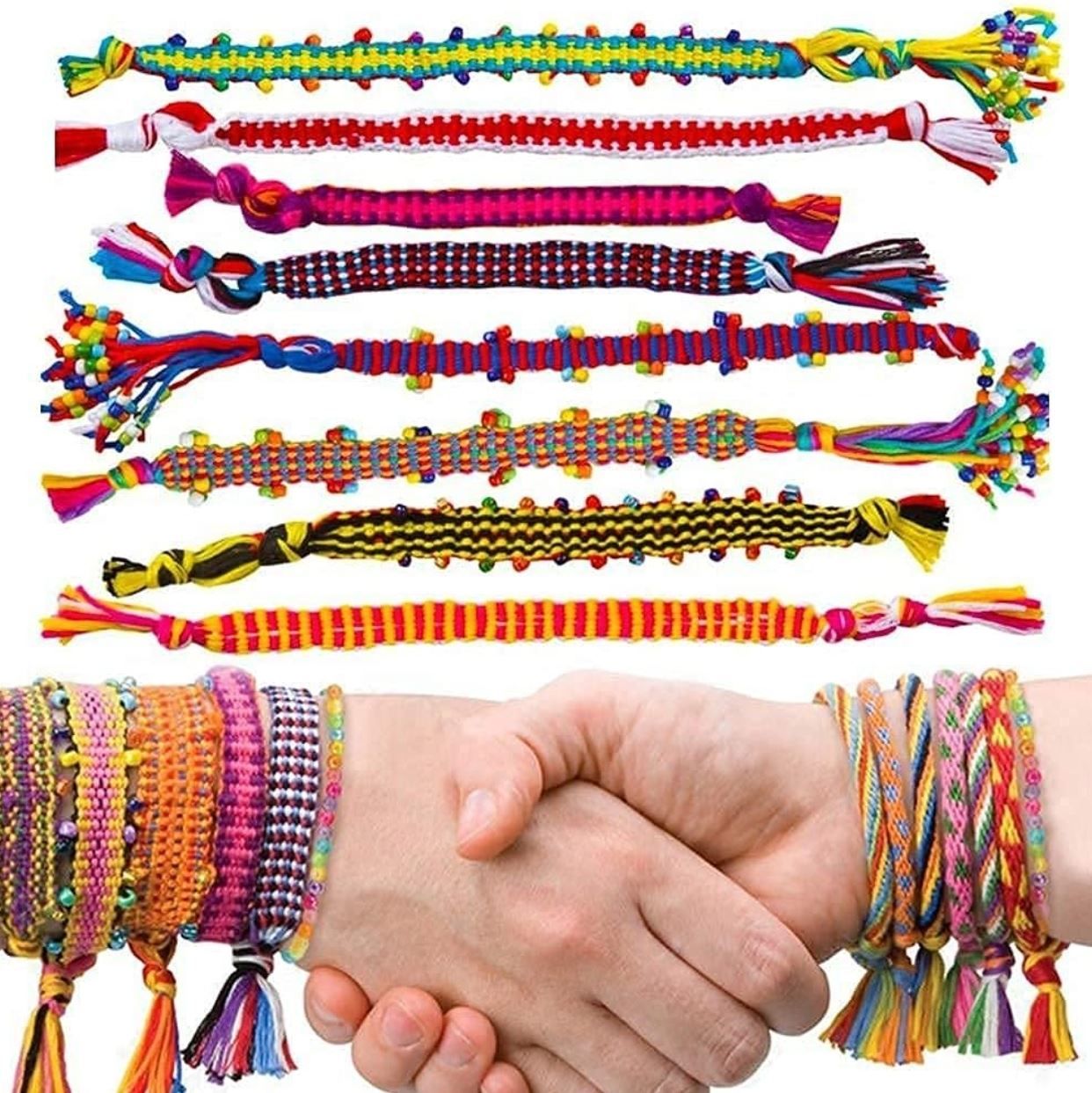 Kit bricolage: Freundschaftsarmbänder selber herstellen – Nuovo e nell'imballaggio originale da Diepoldsau venduto da preisparadies-ch 3