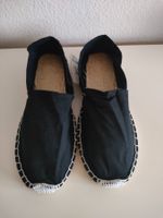 Wunderschöne Schuhe Espadrilles Unisex schwarz