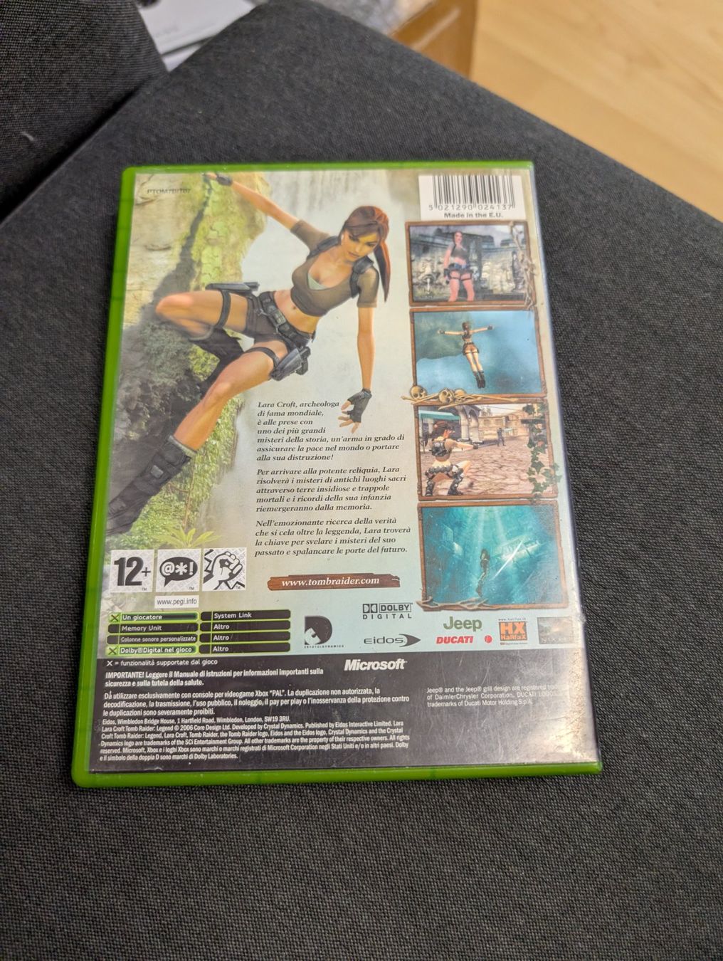 Giochi: Lara croft tomb raider Microsoft Xbox – Usato da Giubiasco venduto da Ticinerd 1