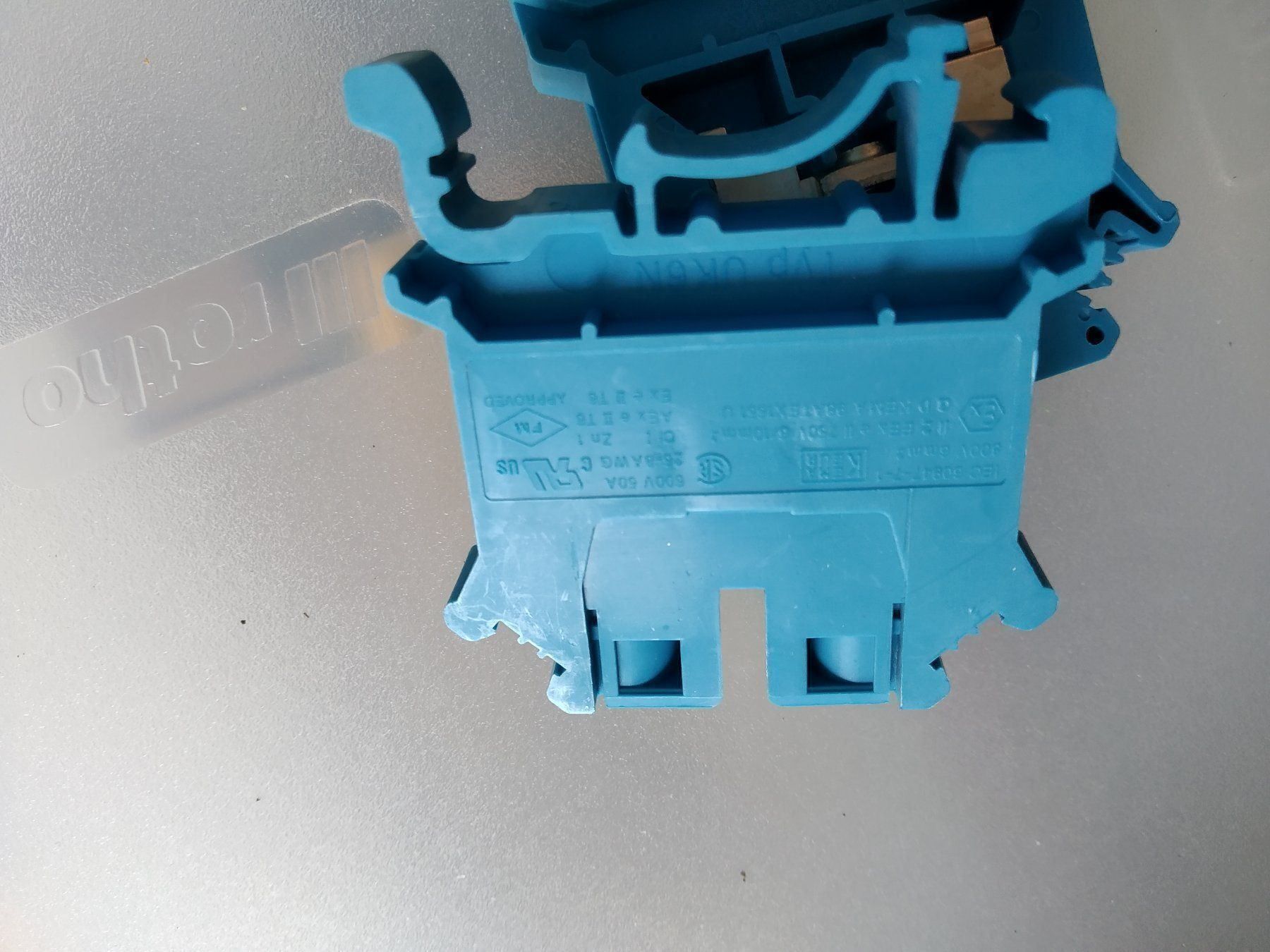 Elektronikbauteile: 25x Schraub - Klemmen blau, NEU – Neu (gemäss Beschreibung) aus Döttingen von Schlei 2
