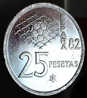 SPANIEN 25 PESETAS 1981