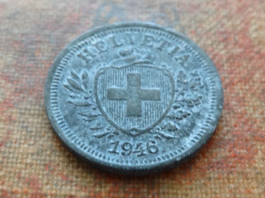 Tutti le monete: 1 Rp. 1946  (C) – Usato da Romanel-sur-Lausanne venduto da Swift13