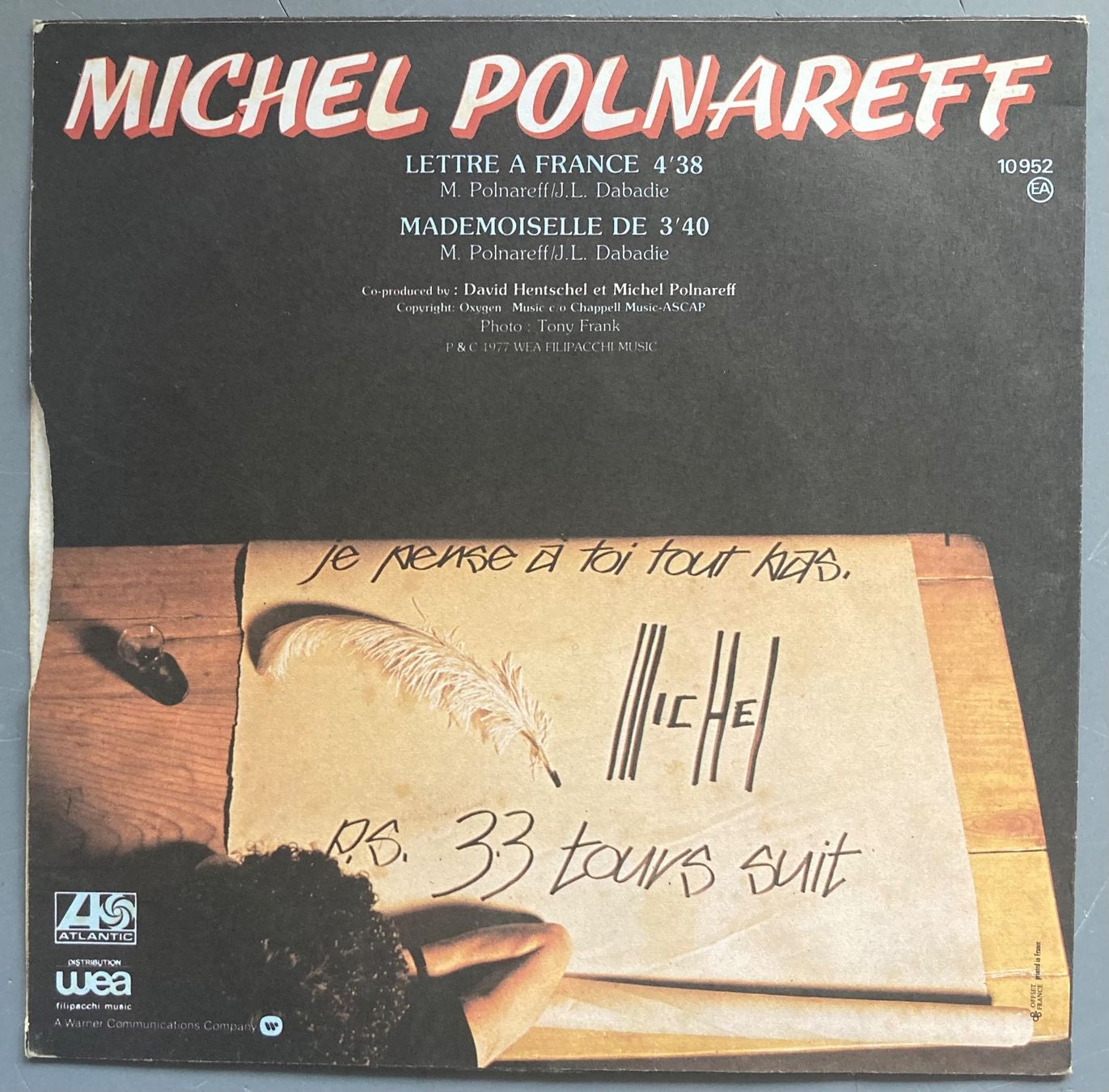 Dischi in vinile: FLORENT PAGNY - N'IMPORTE QUOI – Usato da Poliez-Pittet venduto da Newtown-Records 1