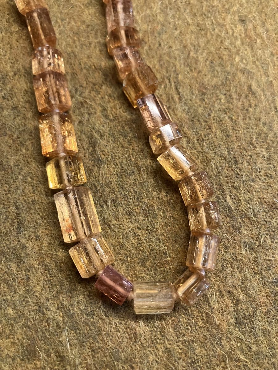 Pietre preziose: Edeltopas- Collier – Usato da Zuchwil venduto da Sterne03 2