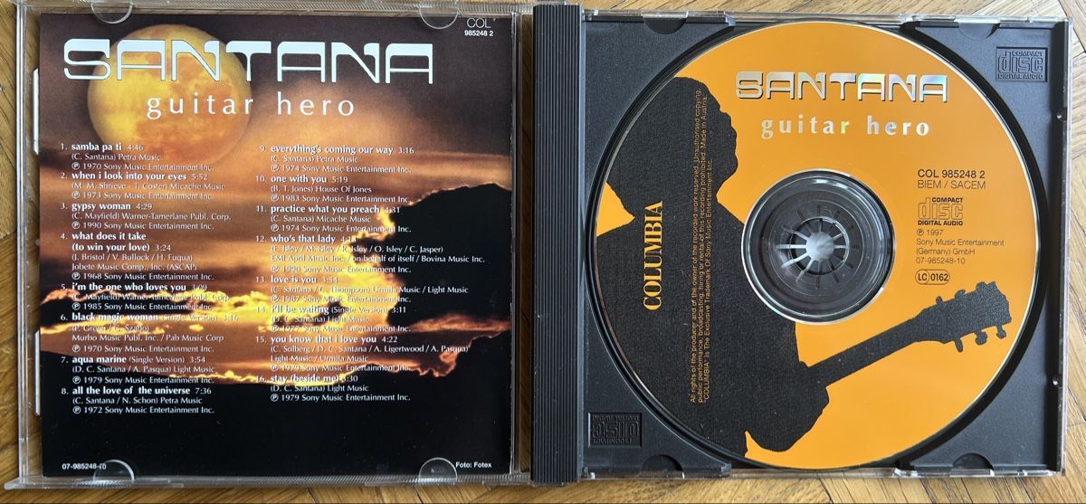 CDs: Santana Guitar Hero – D'occasion à Dino par ani_ypr9 1
