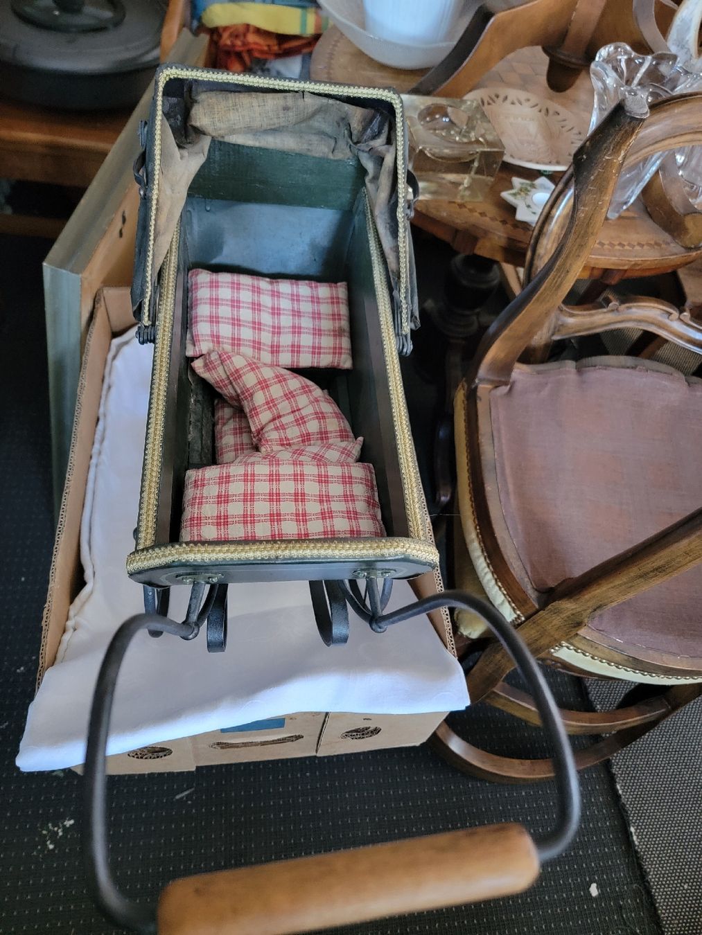 Carrozzine per bambole: Antiker Puppenwagen – Usato da Sils im Domleschg venduto da platin01 7