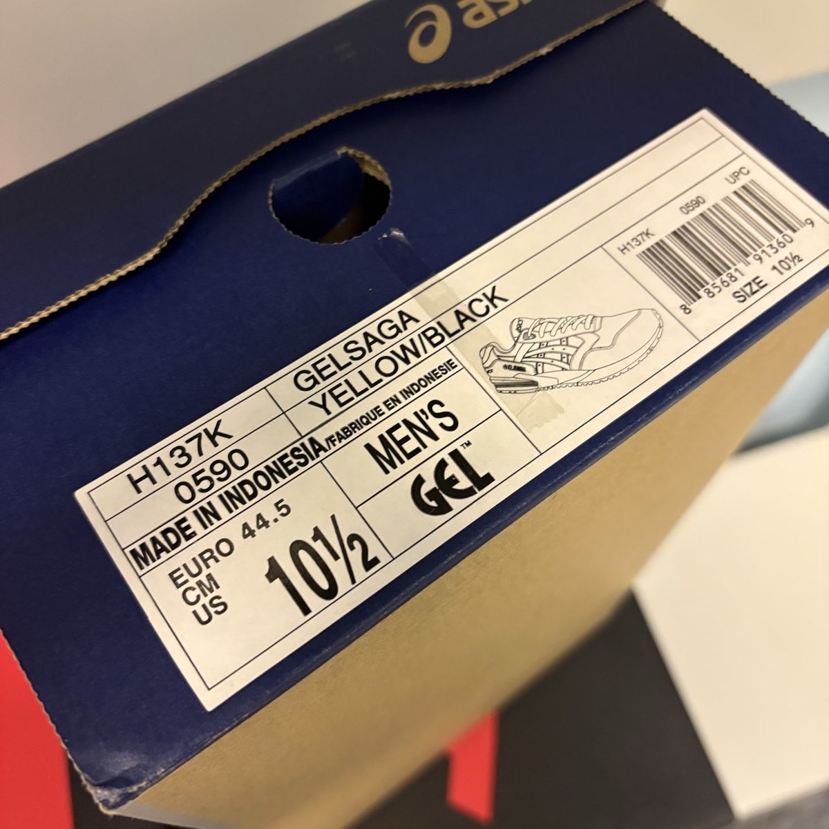 Asics Scarpe da uomo: Asics Gel Saga Kill Bill US 10.5 from 2013 – Nuovo (secondo la descrizione) da Winterthur venduto da LaBodega 6