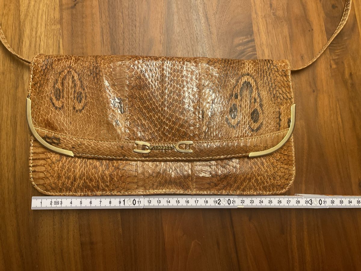 Borse da donna: Vintage Designer Handtasche, Schlangenleder – Nuovo (secondo la descrizione) da Adliswil venduto da JadrankaR 3