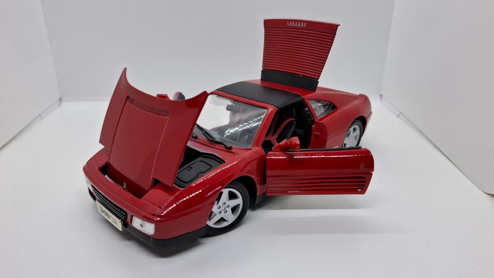 Ferrari 348ts Maisto échelle 1/18 – La Belle Italienne à L’échelle !