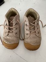 Ricosta Lauflern Schuhe Gr. 23, Rosa mit Pünktchen Muster