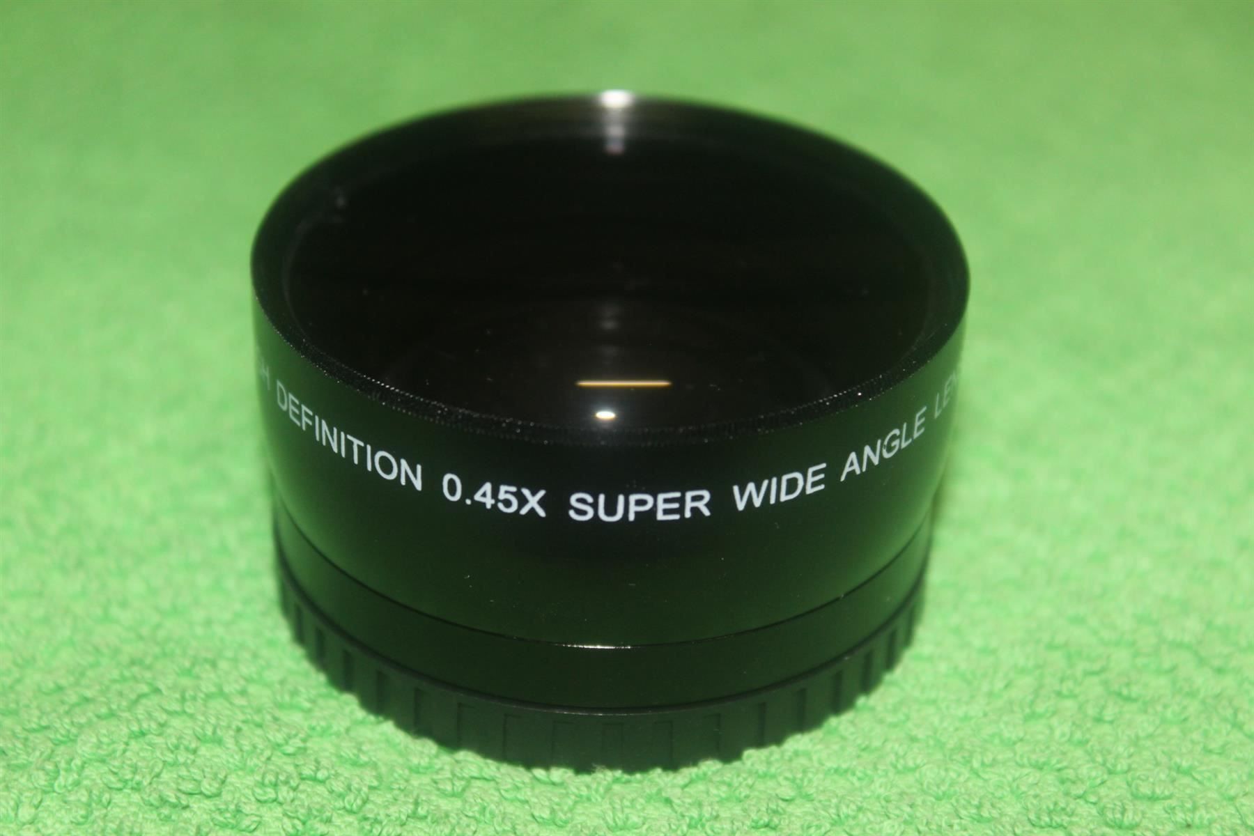 Obiettivi: 58mm 0.45 x Weitwinkel-Objektiv Canon – Nuovo (secondo la descrizione) da Kirchdorf AG venduto da csnmclub