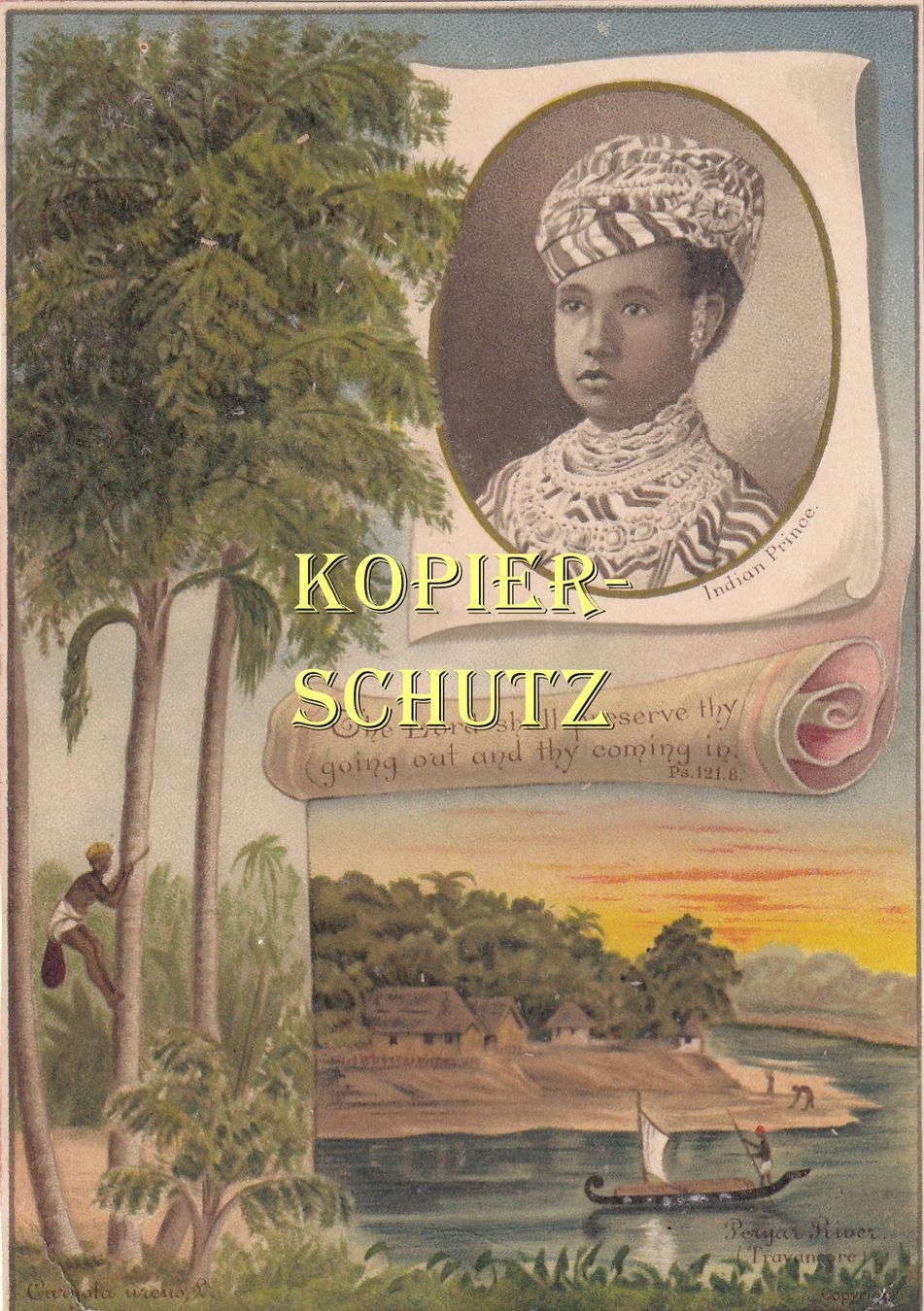 Cartes postales: Indischer Prinz (Litho) – D'occasion à Hombrechtikon par Rudolf07