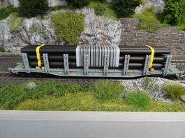 H0 Ladegut für Flachwagen / Rungenwagen