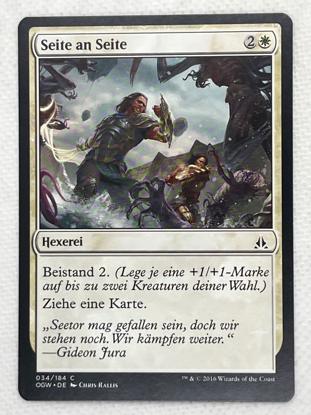Magic The Gathering Carte collezionabili: MTG Seite an Seite OGW 034 Deutsch Common – Usato da Hinterkappelen venduto da Kim1992