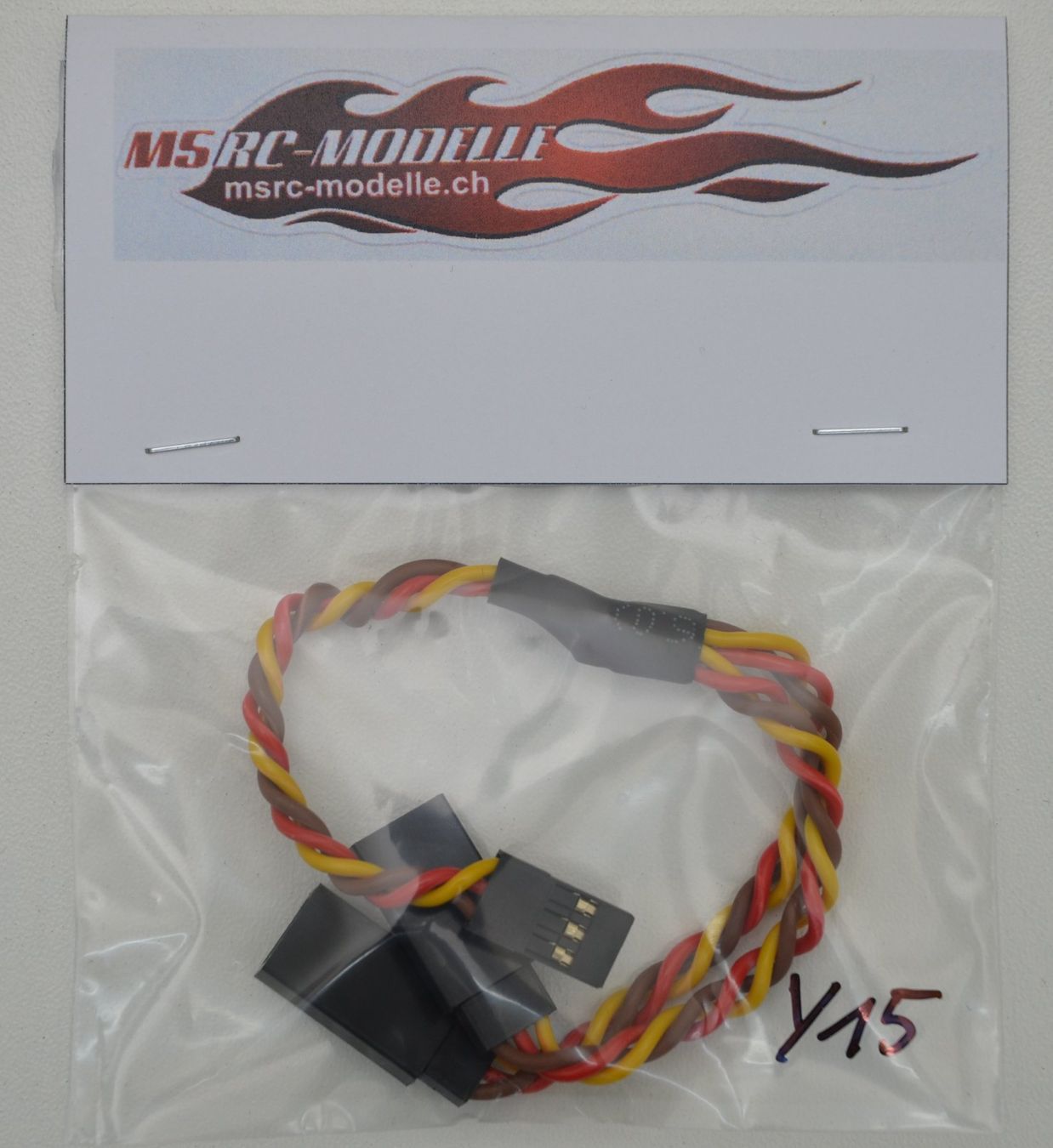 Modellismo RC: Servo Y-Kabel JR 15cm – Nuovo e nell'imballaggio originale da Rüti venduto da MSRCModelle