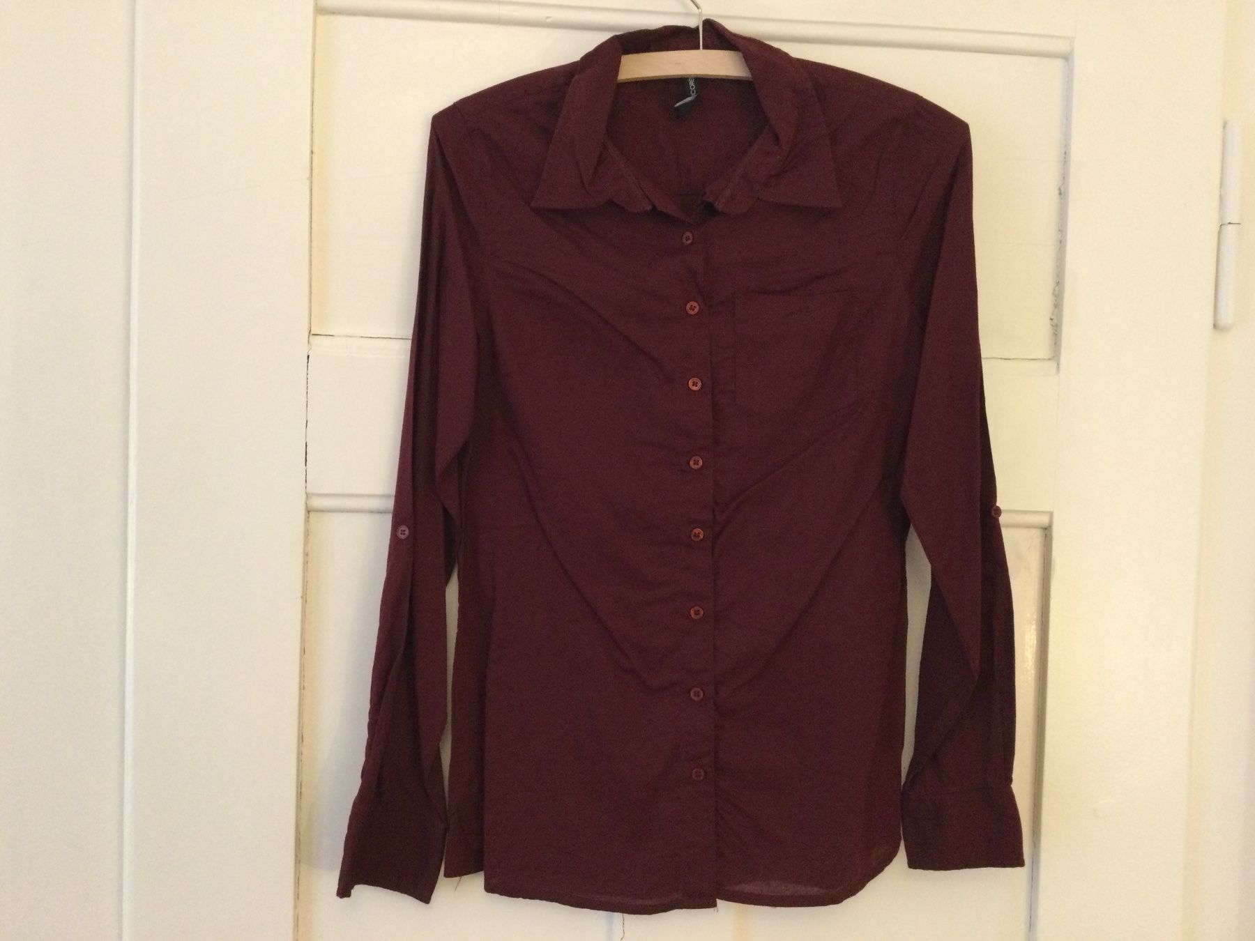 Blusen: Bordeau Bluse - chemisier - blouse  - XS – Gebraucht aus Zürich von Janakpur