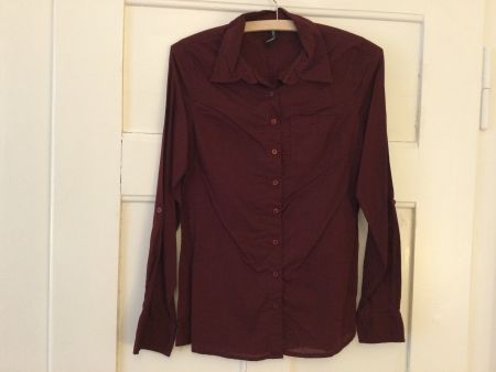 Bordeau Bluse - chemisier - blouse  - XS