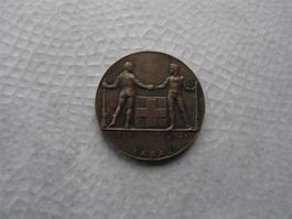 Schützenmedaille Aarau 1924 - 100 Jahre              (Nr.12)