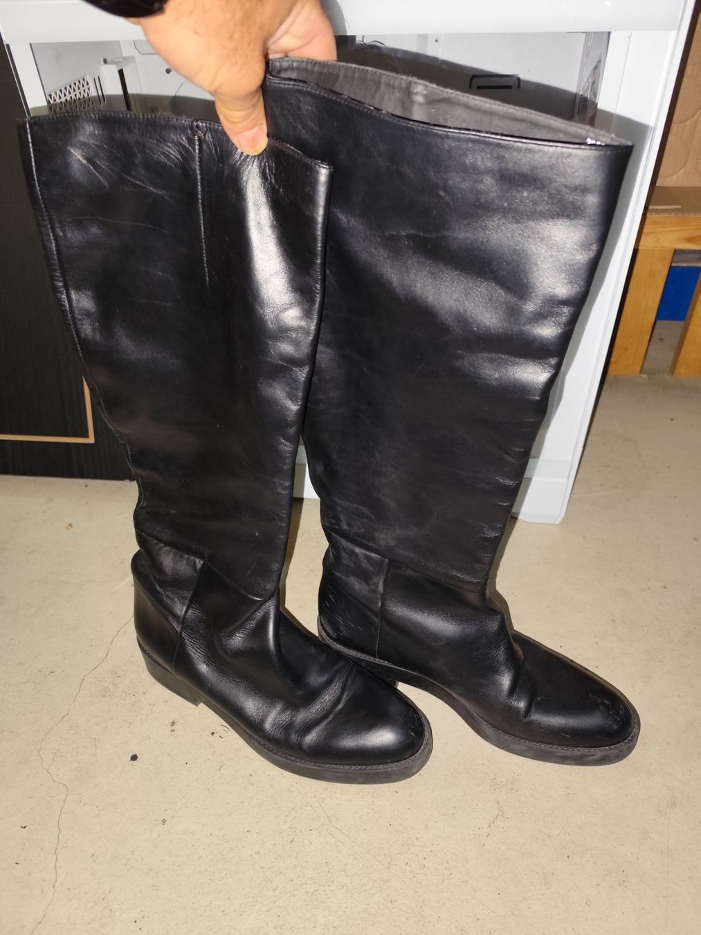 Zara Scarpe da donna: Zara Stiefel Gr 41 echtes Leder – Usato da Oetwil an der Limmat venduto da Fernando-bras 1