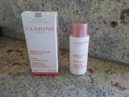 NEU Clarins Bright Plus 10ml Feuchtigkeitslotion💧🌸🩵