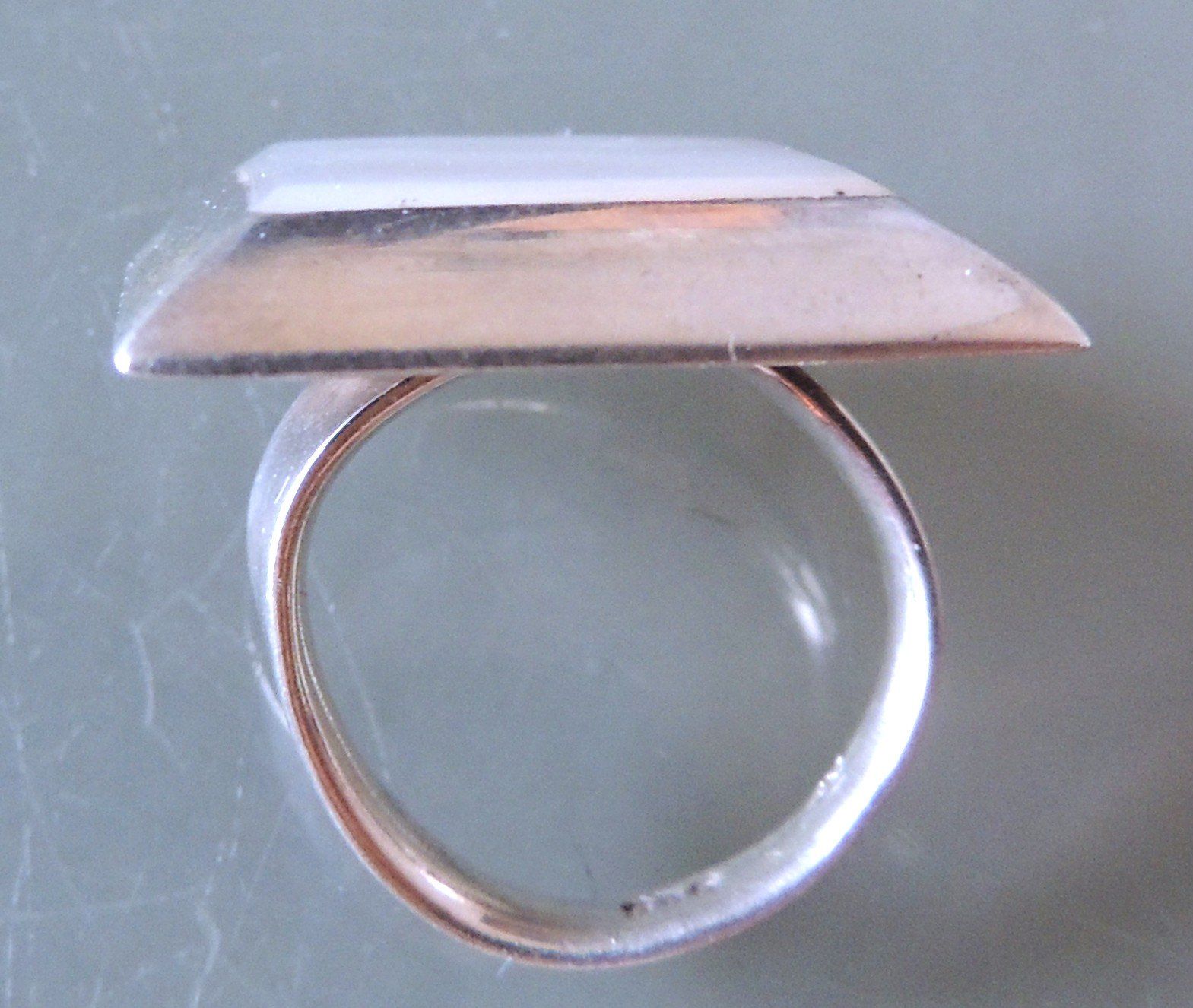Ringe: Perlmutt Silber 925 Fingerring – Gebraucht aus Waldenburg von schaller707 3