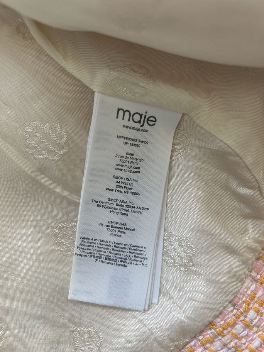Maje Giacche: Blazer MAJE taglia 38 – Nuovo e nell'imballaggio originale da Locarno venduto da Matic04 7