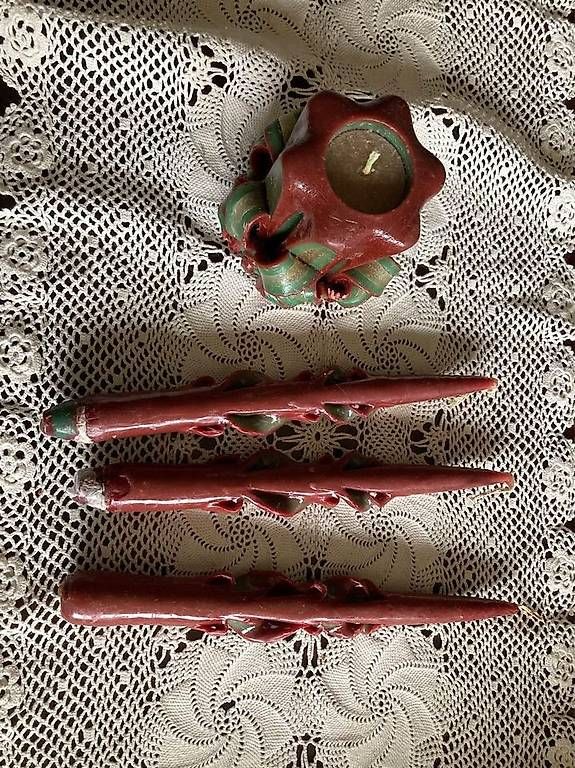 Candele: Candele lavorate – Usato da Origlio venduto da Zeto.81