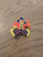 Vintage ABM Clown Pin, Bunte Anstecknadel