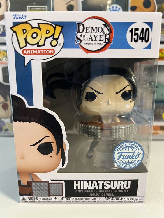 FUNKO POP DEMON SLAYER 1540 HINATSURU JAPAN EXPO