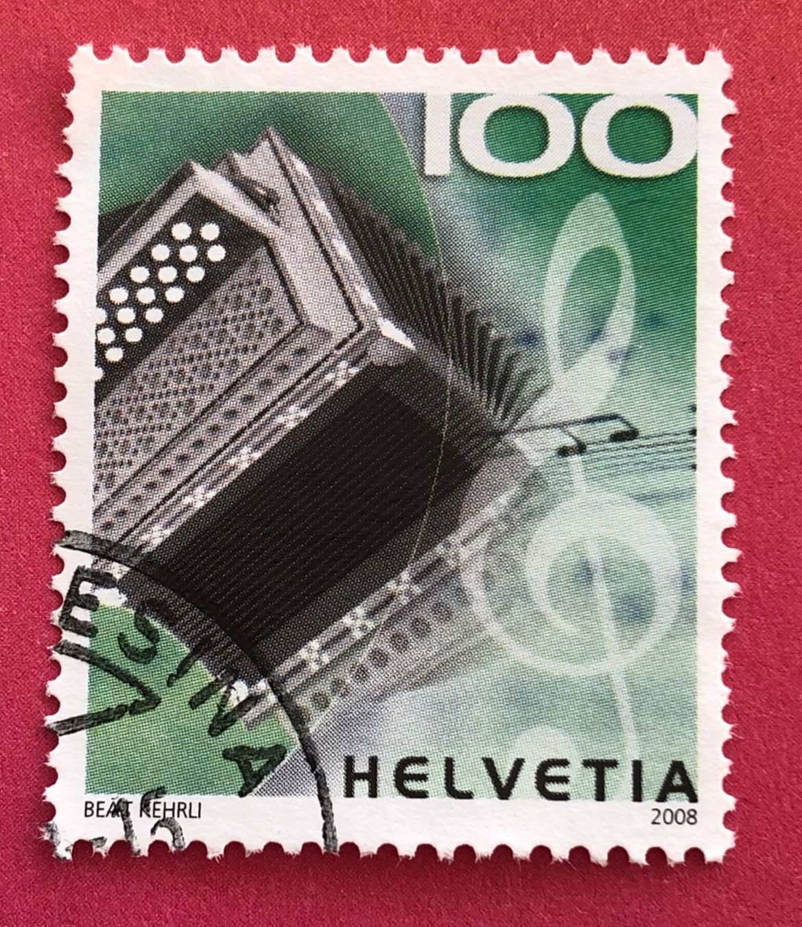 Tutti i francobolli: Nr.1268 Volksmusik GESTEMPELT 2008   – Usato da Aarau venduto da Billa007