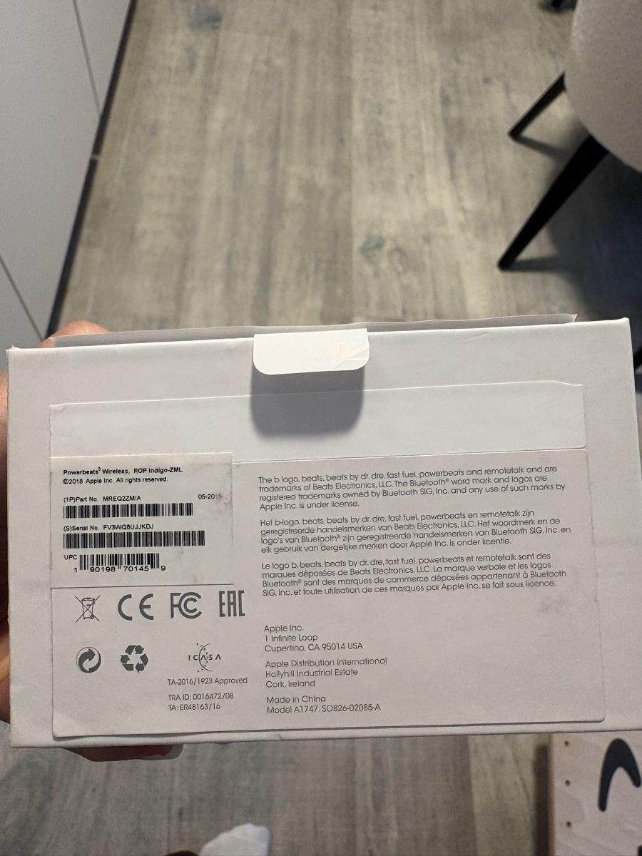 Casques audio: Powerbeats wireless Kopfhörer  – Neuf avec emballage d'origine à Zürich par est_5nzq 1