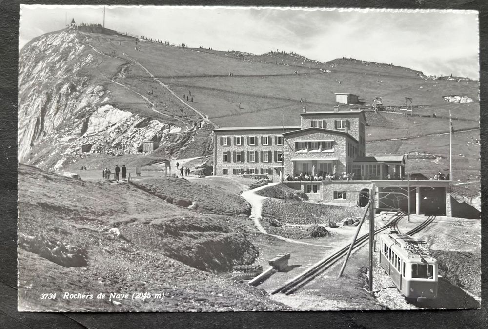 Rochers de Naye / Station mit Zug Kaufen auf Ricardo